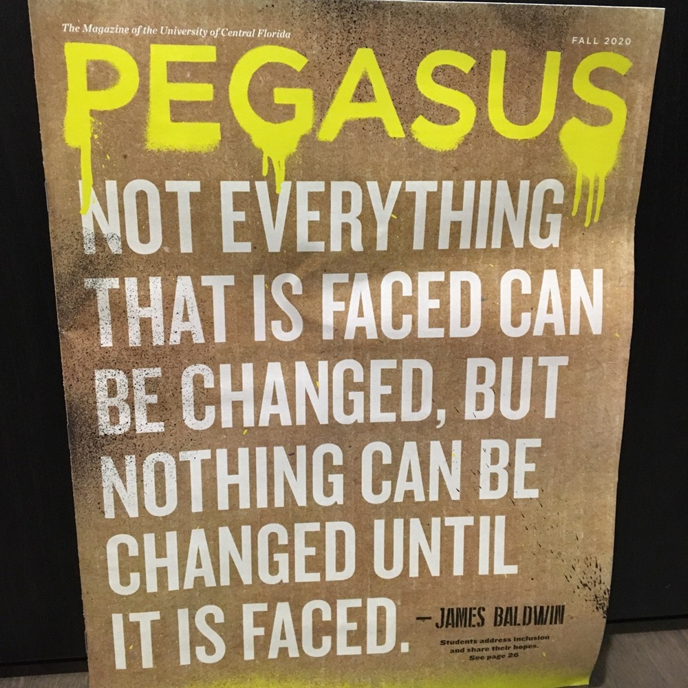 Pegasus UCF Fall 2020 Magazine University of Central Florida Collectible